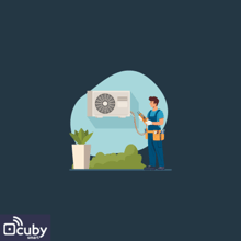 How often should a commercial air conditioner be serviced?